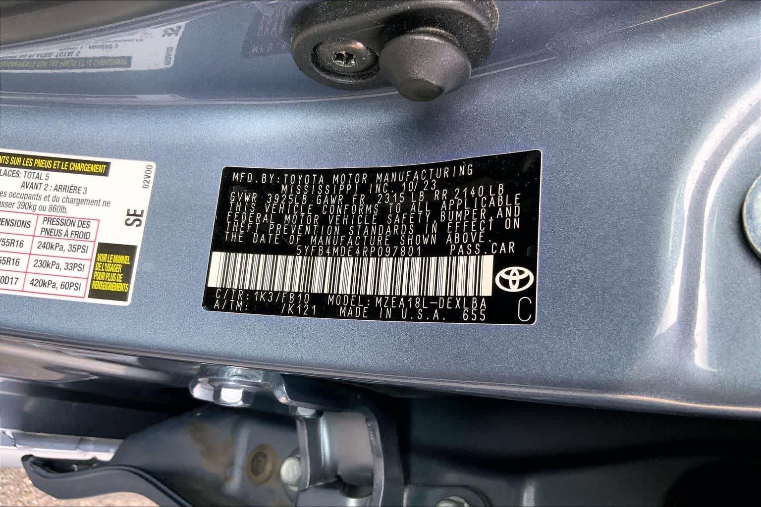 2024 Toyota Corolla LE - Photo 34