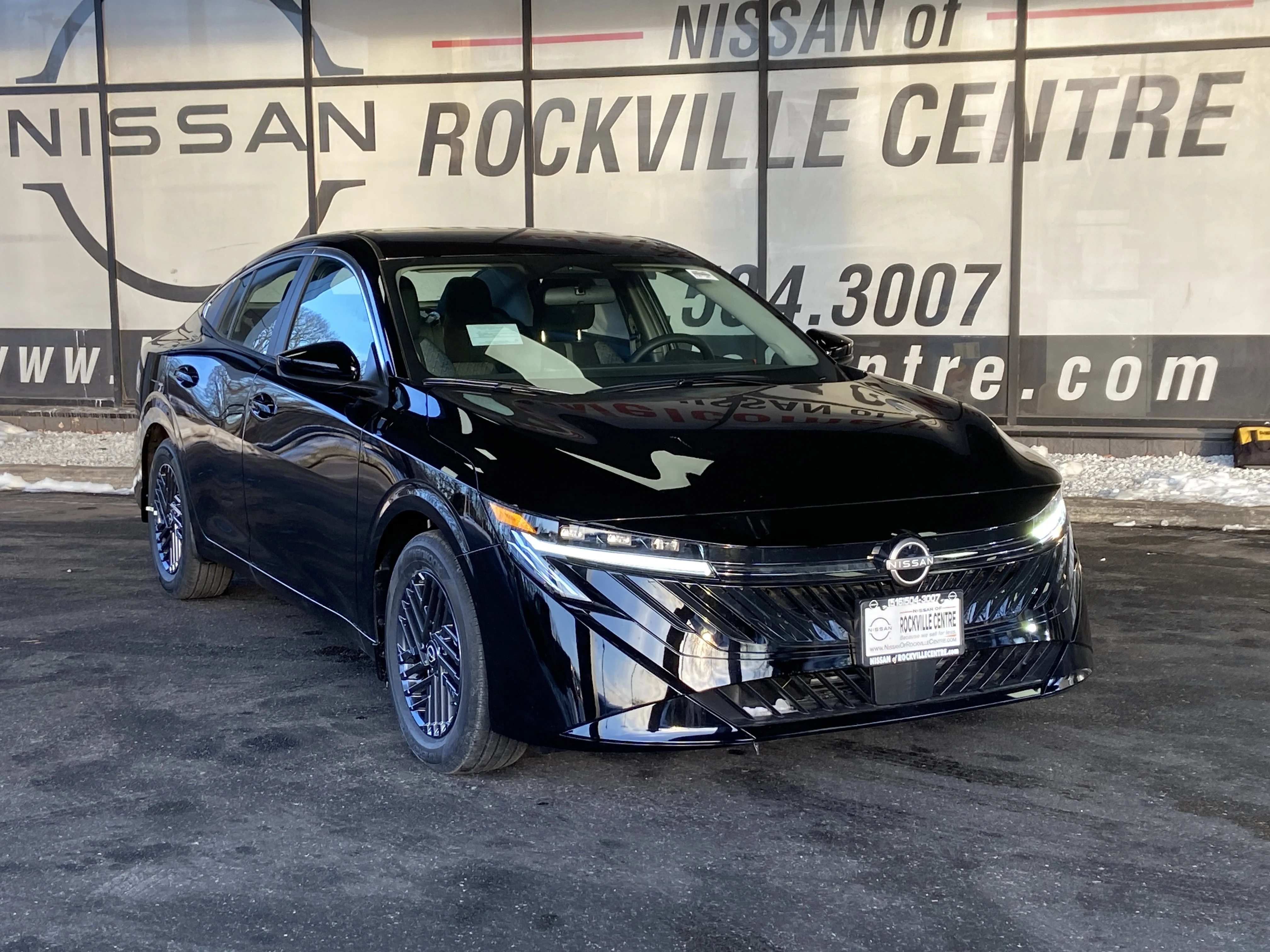 New 2026 Super Black Nissan SV image 2