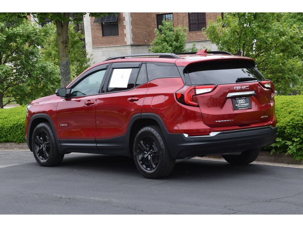 Used 2024 Volcanic Red Tintcoat GMC AT4 image 6