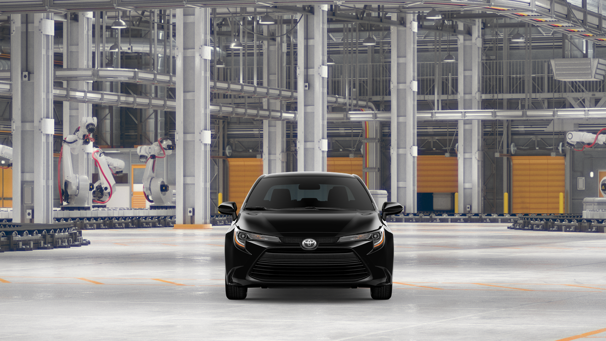 New 2026 Midnight Black Metallic Toyota LE image 17