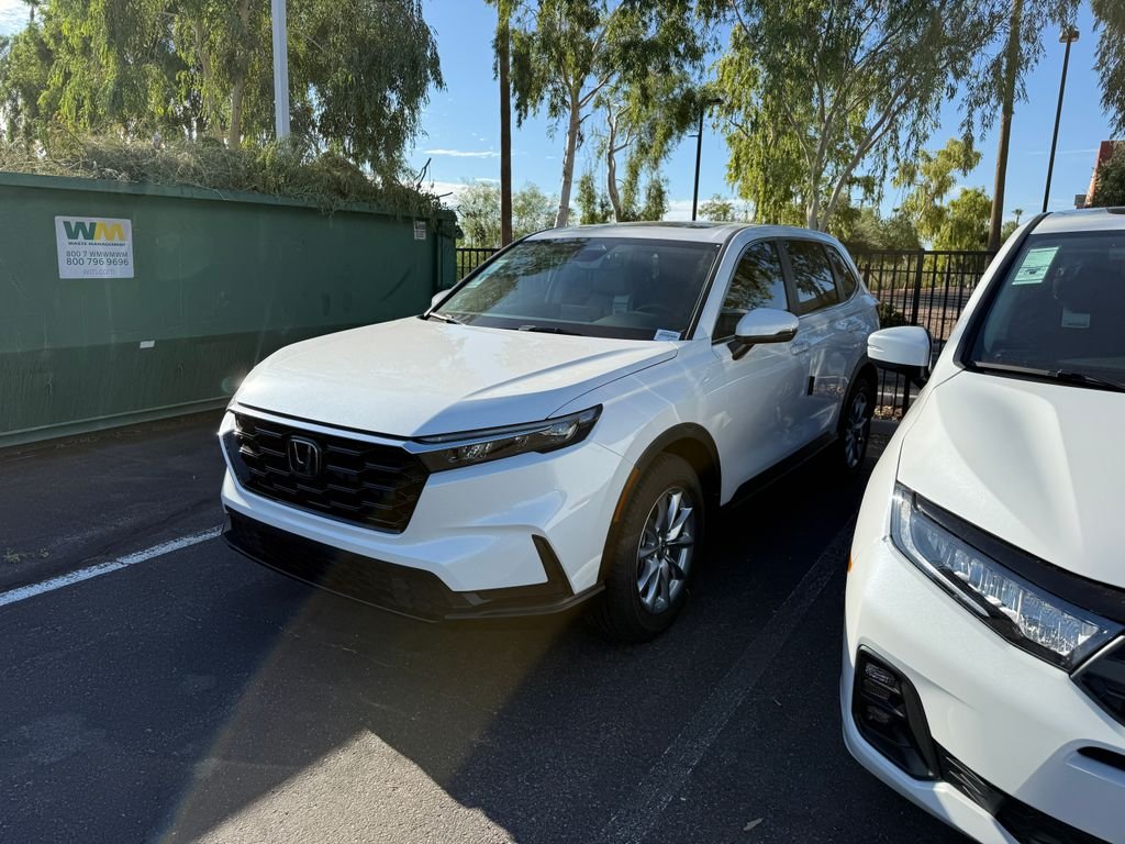 New 2026 Platinum White Pearl Honda EX image 1