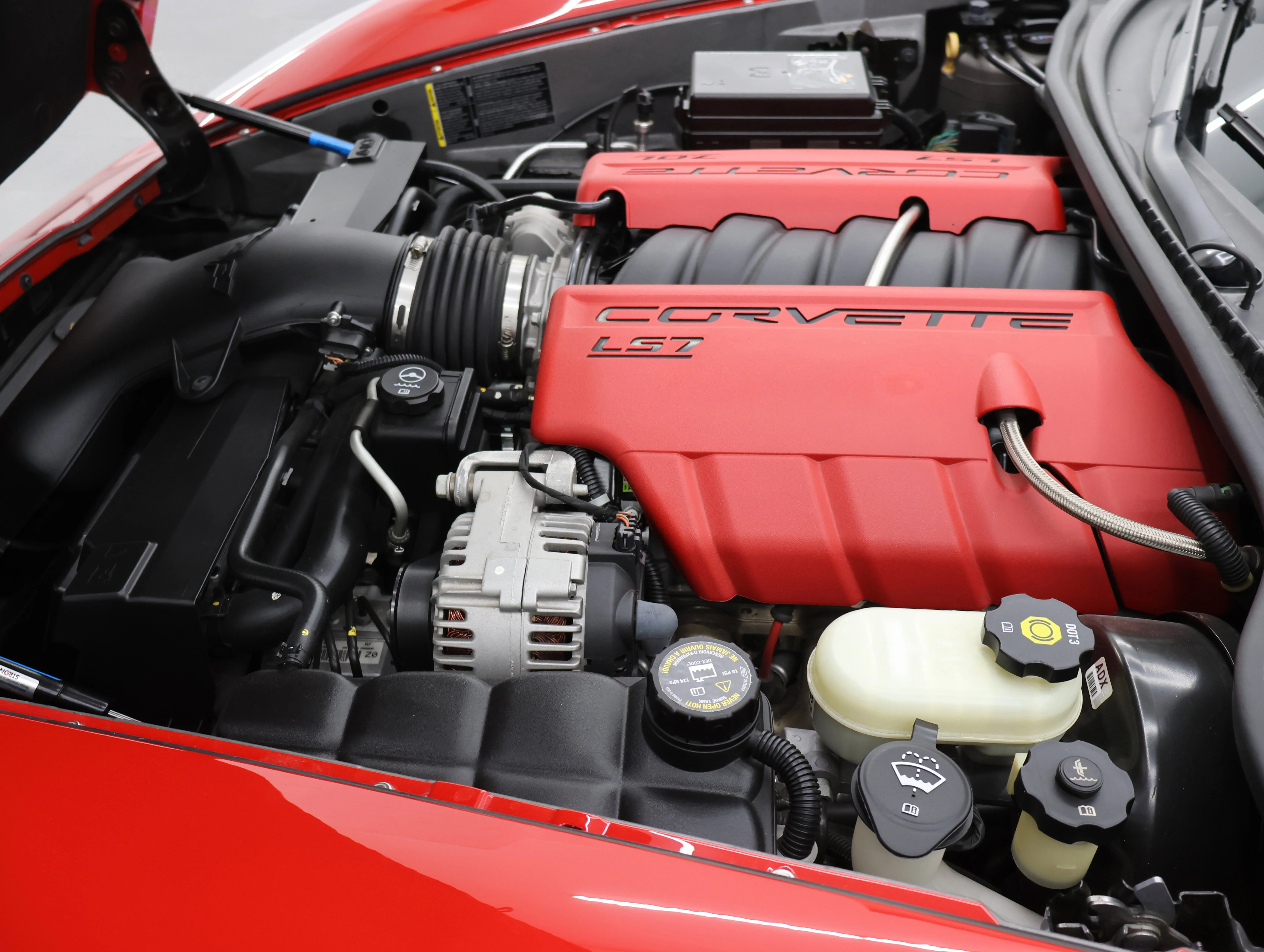 Used 2008 Victory Red Chevrolet Z06 image 14