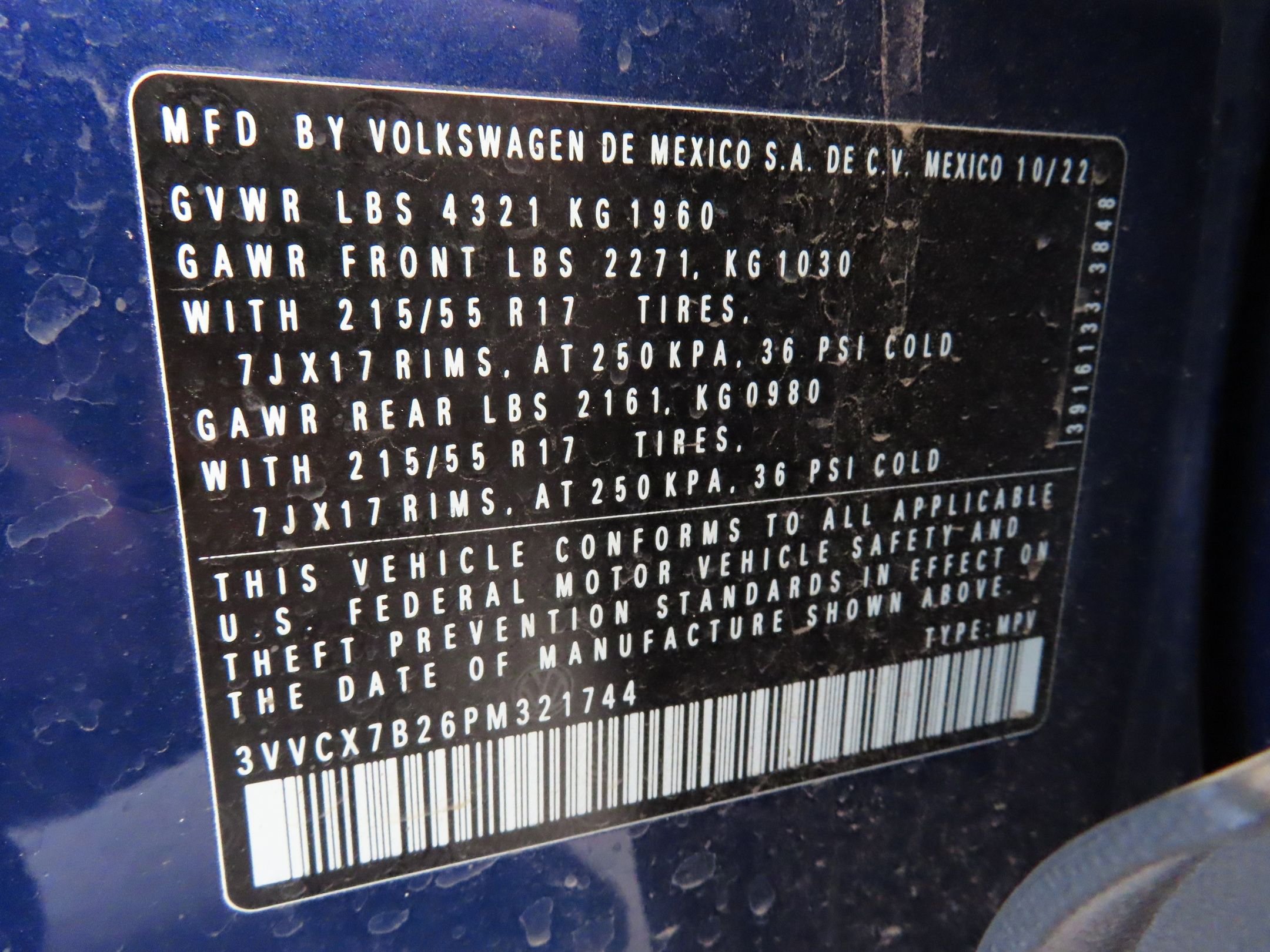 Used 2023 Blue Volkswagen 1.5T S image 26