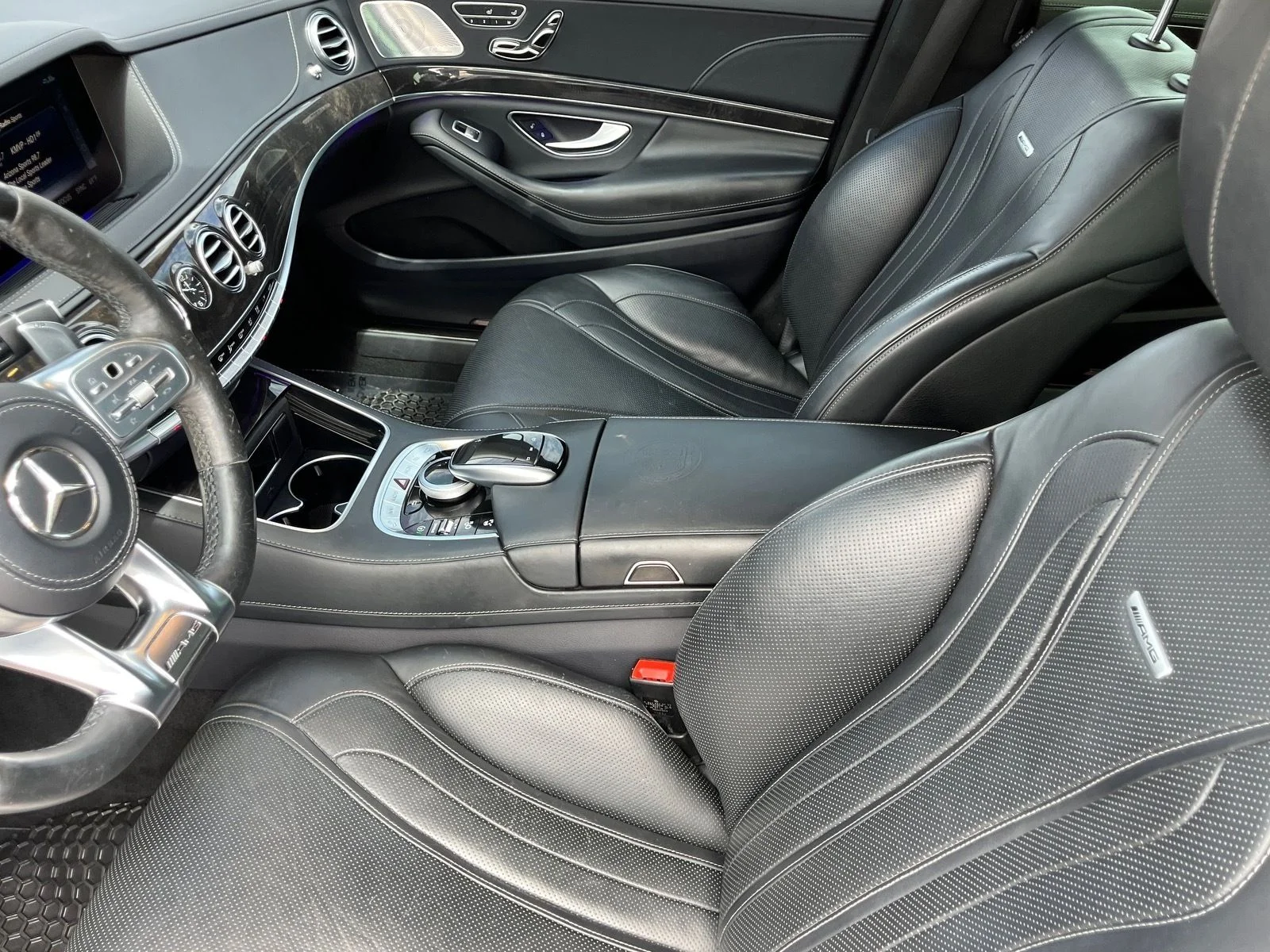 Used 2019 Obsidian Black Metallic Mercedes-Benz S 63 AMG® image 16