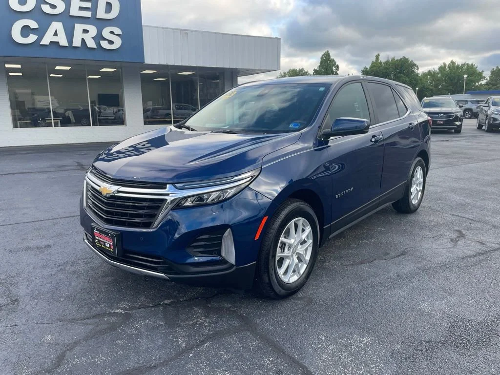 Used 2023 Blue Glow Metallic Chevrolet LT image 3