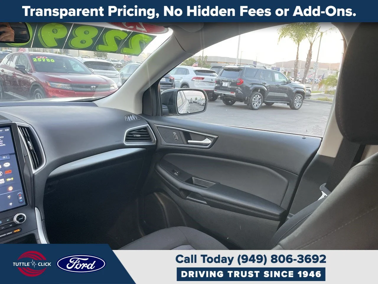 Used 2023 ICONIC SILVER MET Ford SE image 3