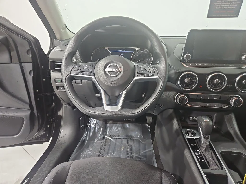 Certified Used 2025 Super Black Nissan SV image 15