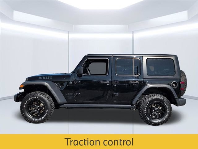 Used 2024 Black Jeep Willys image 2