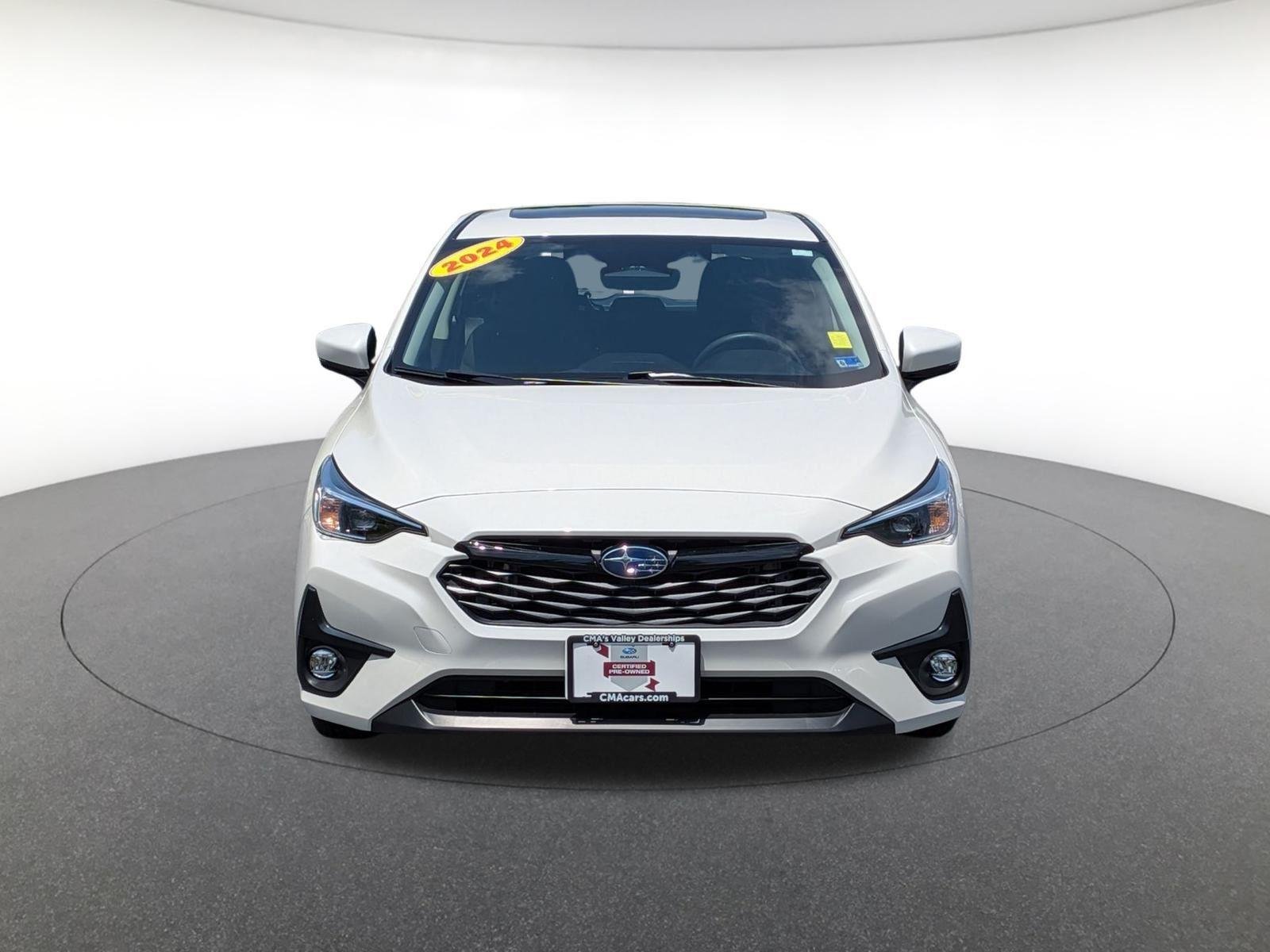 Certified Used 2024 Crystal White Pearl Subaru Sport image 2