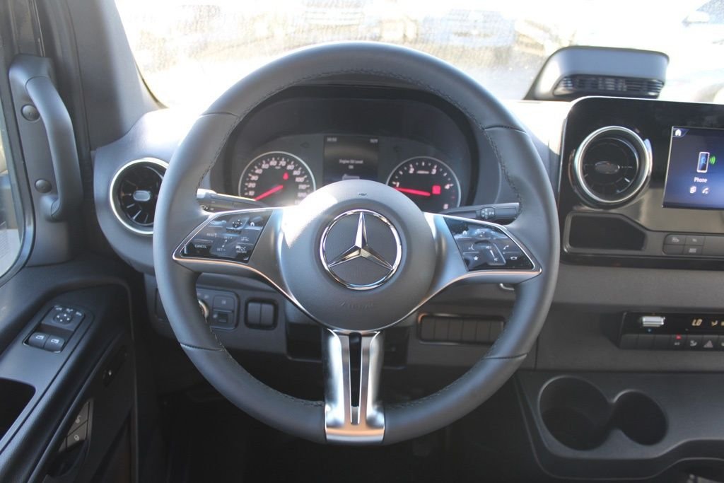 New 2026 Obsidian Black Metallic Mercedes-Benz Cargo 144 WB image 24