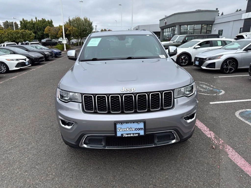 Used 2021 Billet Silver Metallic Clearcoat Jeep Limited image 2