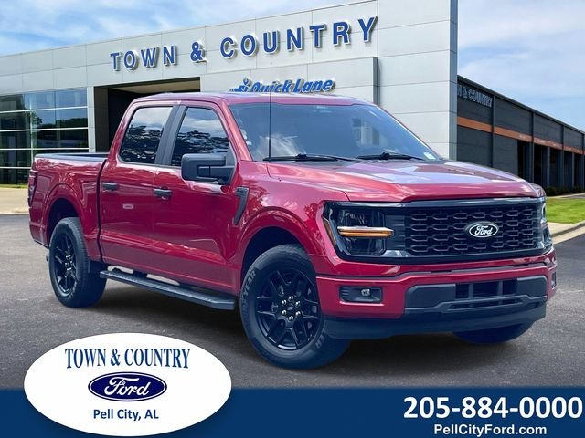 Certified Used 2025 Rapid Red Metallic Tinted Clearcoat Ford STX image 1