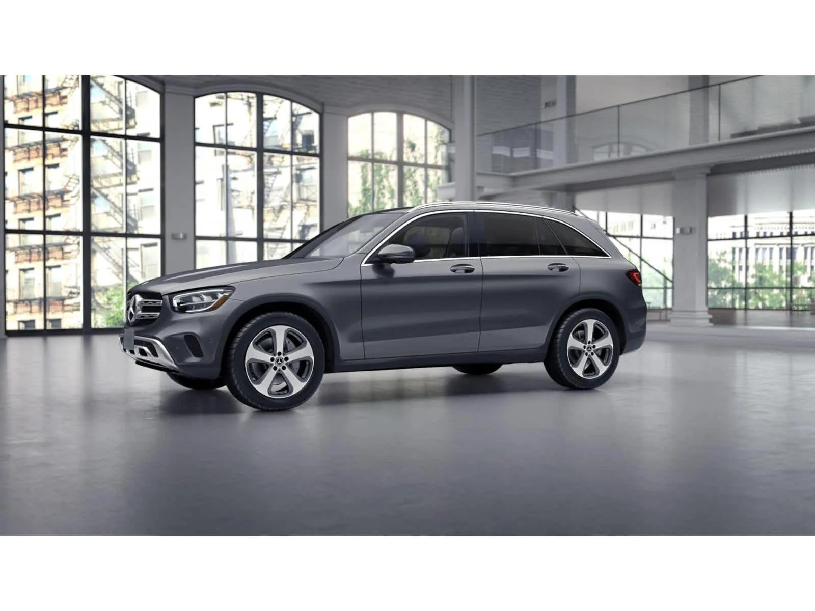 Used 2020 Selenite Grey Metallic Mercedes-Benz GLC 300 image 37