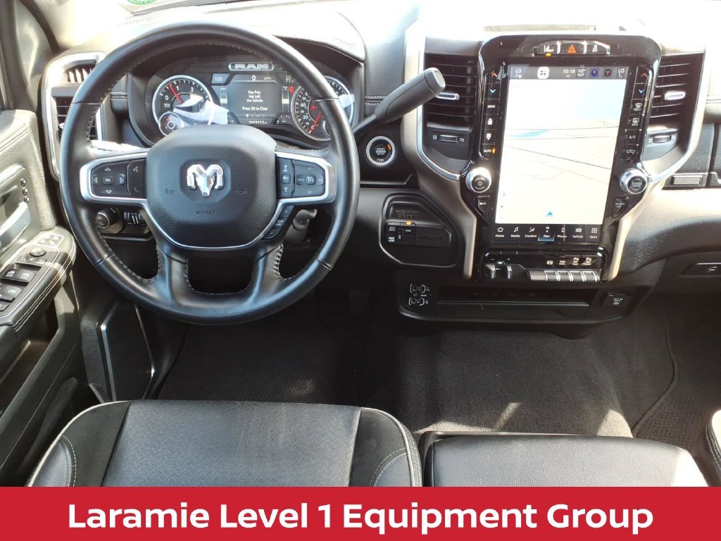 Used 2024 Billet Silver Metallic Ram Laramie level 1 w/safety group & cummins 6.7l diesel image 14