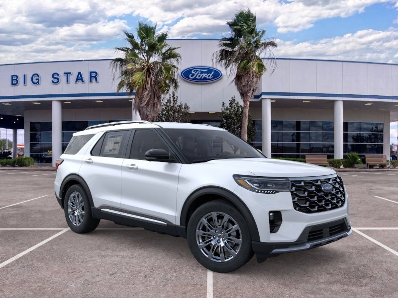 New 2026 Star White Metallic Tri-Coat Ford Platinum image 7