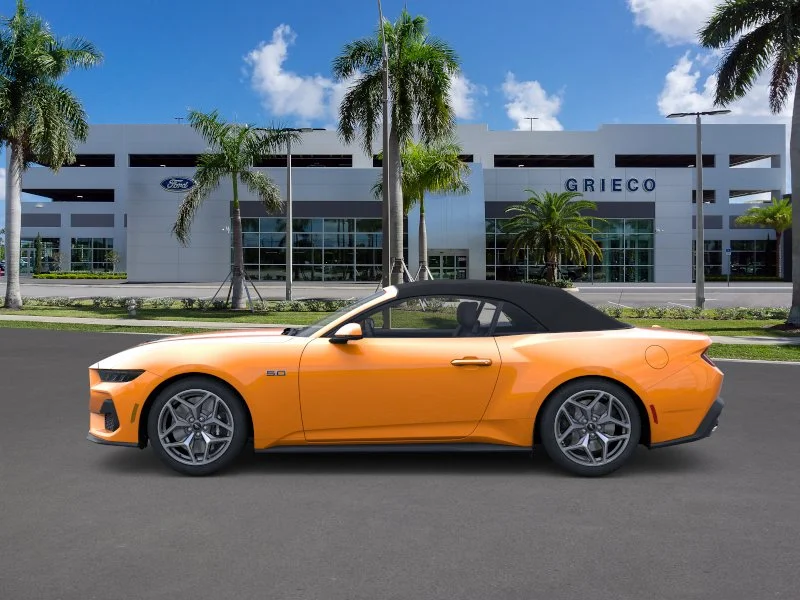 New 2026 Orange Fury Metallic Tri-coat Ford GT Premium Convertible image 3