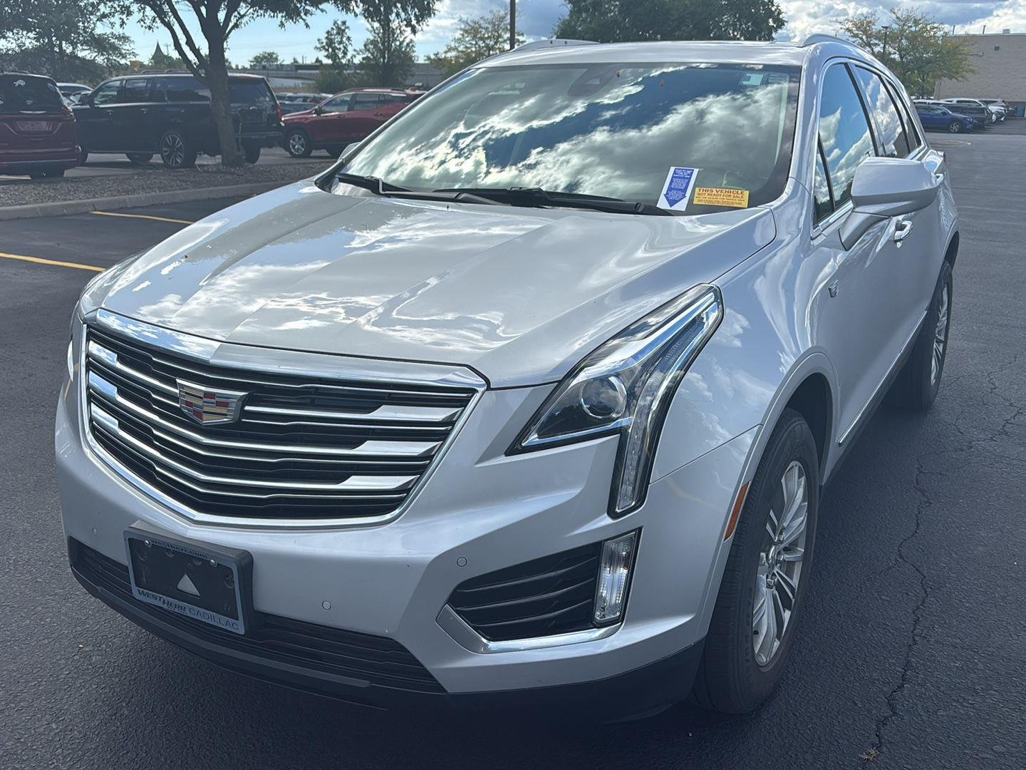 Used 2019 Radiant Silver Metallic Cadillac Luxury AWD image 3