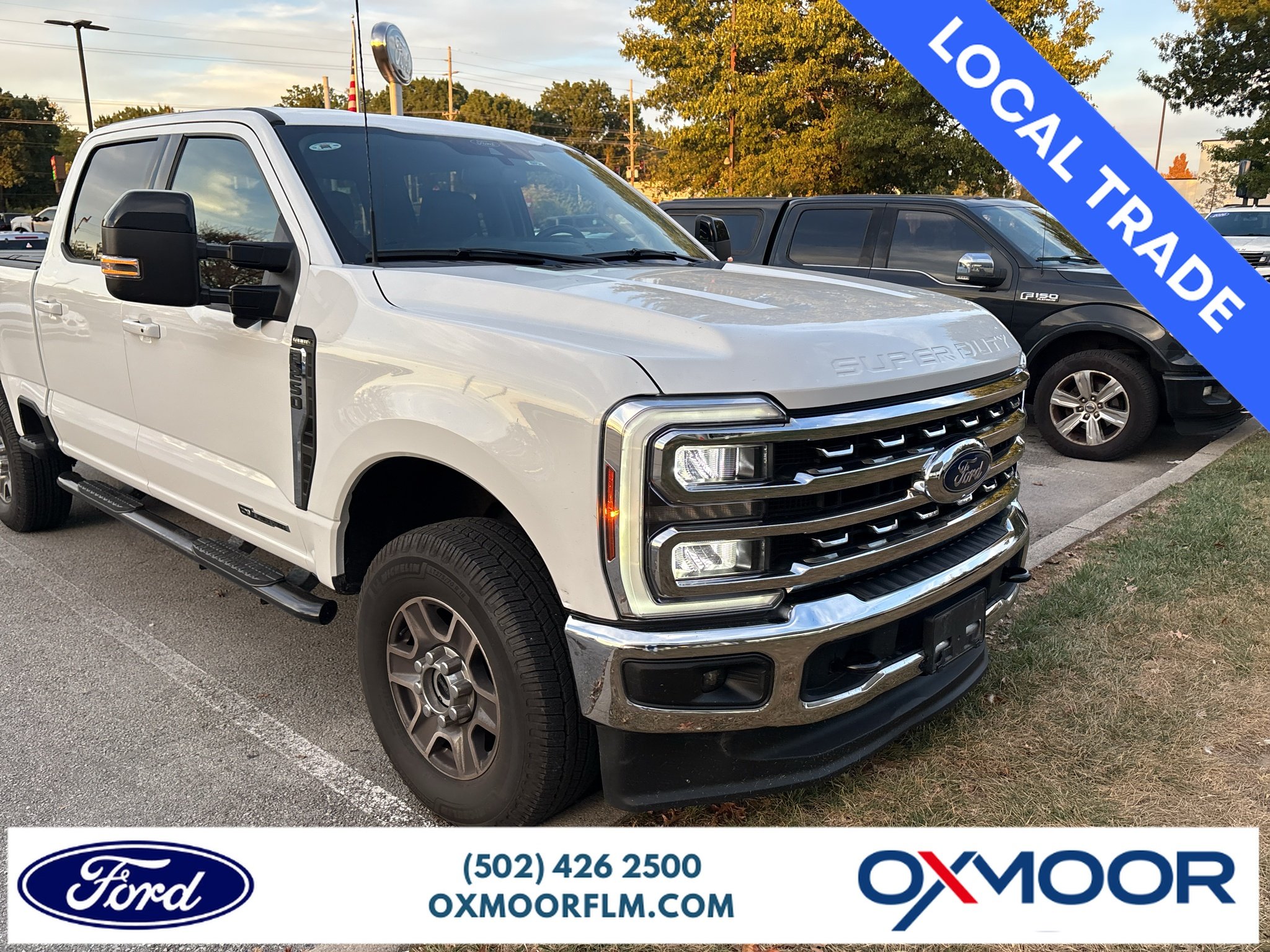 Used 2024 Oxford White Ford LARIAT image 1