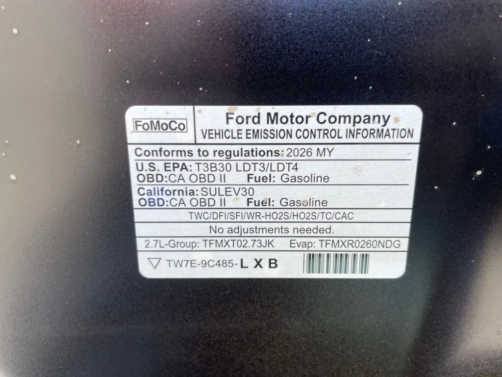 New 2026 Argon Blue Metallic Ford STX® image 40