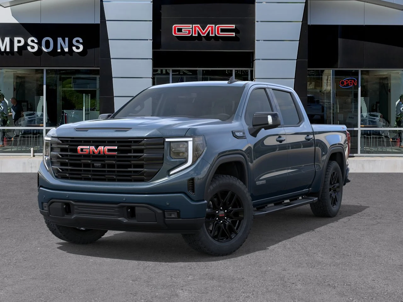 New 2026 Downpour Metallic GMC Elevation image 4