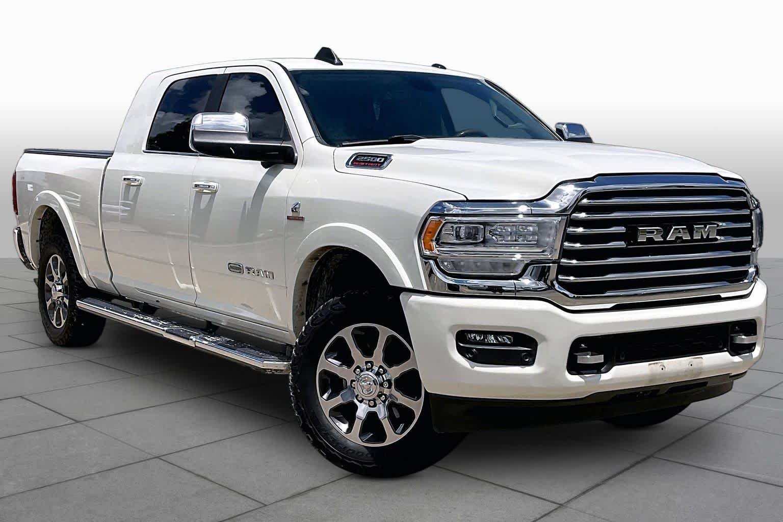 Used 2022 Pearl White Ram Longhorn image 3