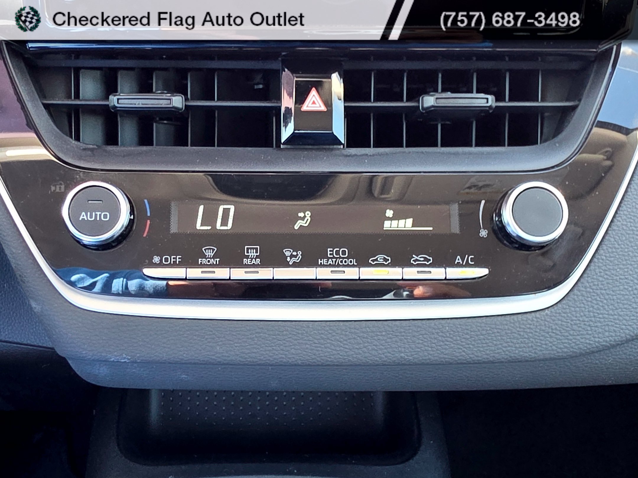Used 2023 Midnight Black Metallic Toyota LE image 23