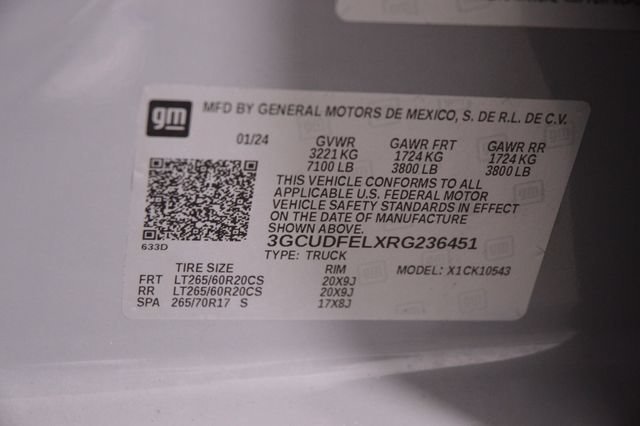 Used 2024 Slate Gray Metallic Chevrolet LT Trail Boss image 47