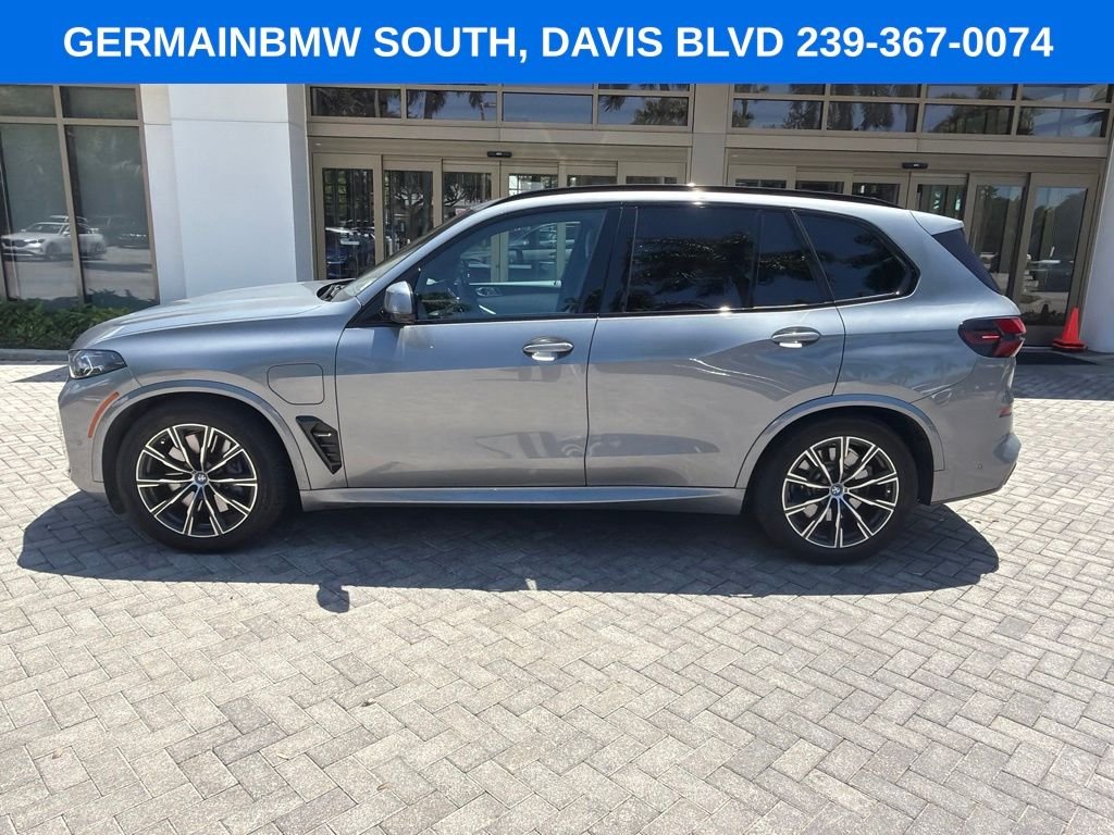 Certified Used 2024 Gray Metallic BMW xDrive50e image 2