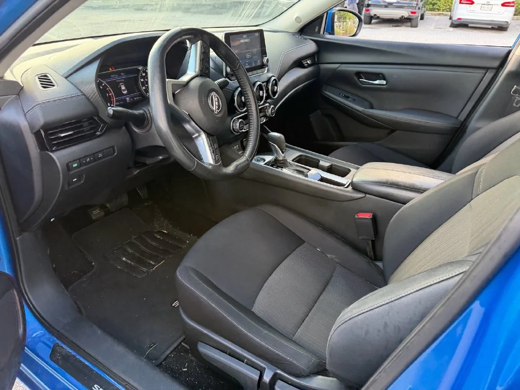 Used 2024 Electric Blue Metallic Nissan SV image 11