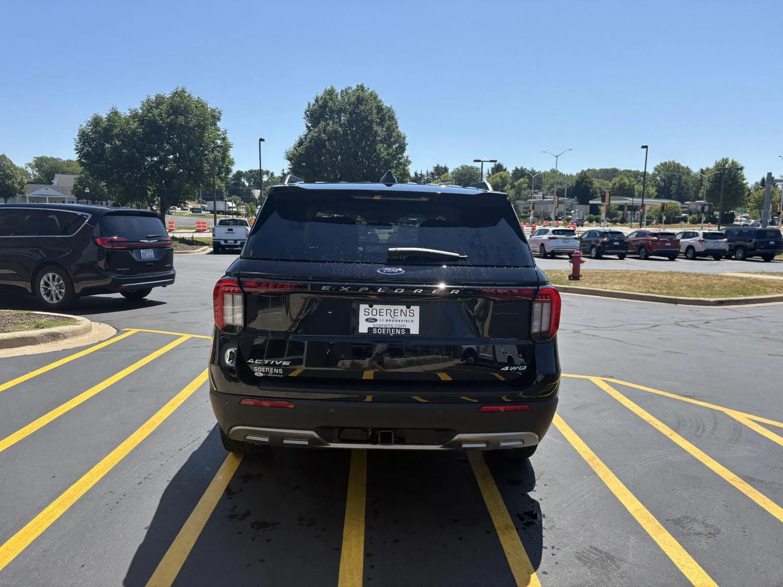 New 2026 Agate Black Metallic Ford Active image 5