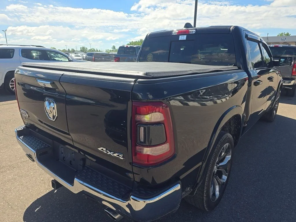 Used 2020 Diamond Black Crystal Pearlcoat Ram Laramie Longhorn image 2