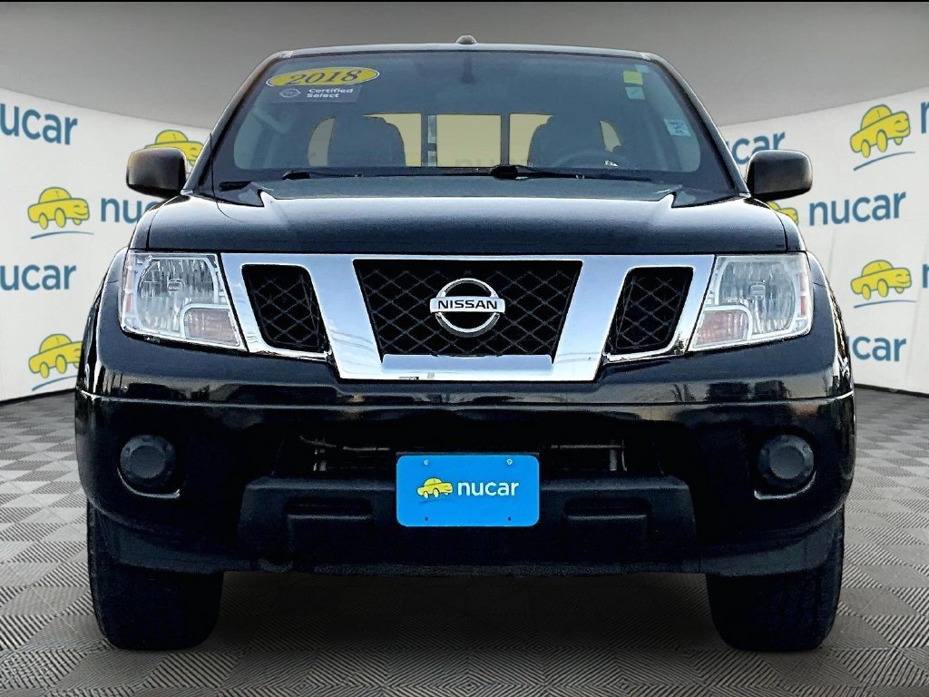 Certified Used 2018 Black Nissan SV image 2