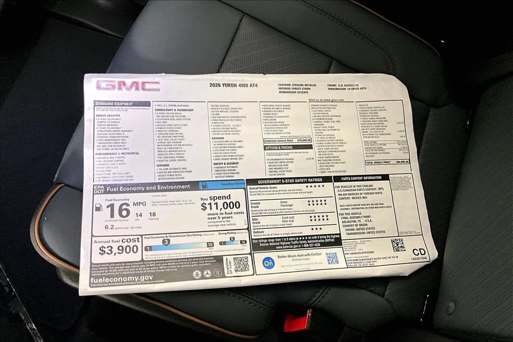 2026 GMC Yukon AT4 - Photo 14