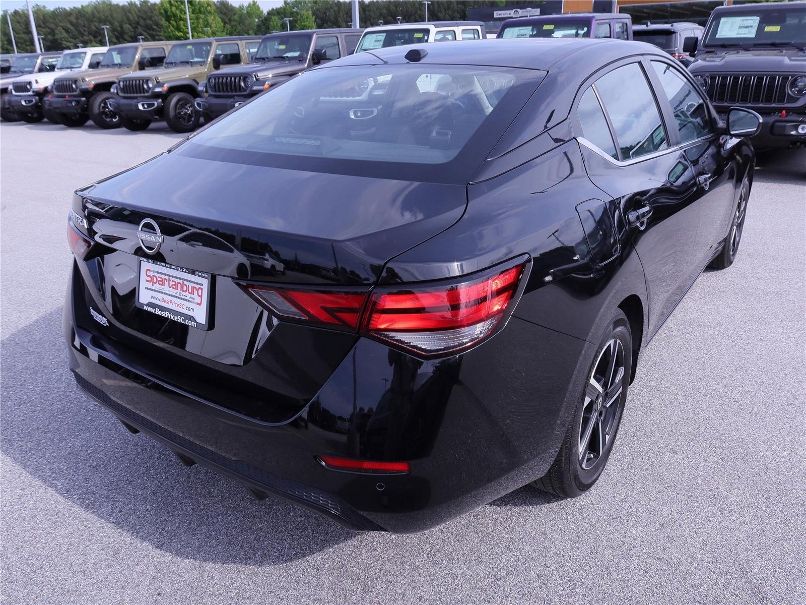 Used 2025 Super Black Nissan SV image 6