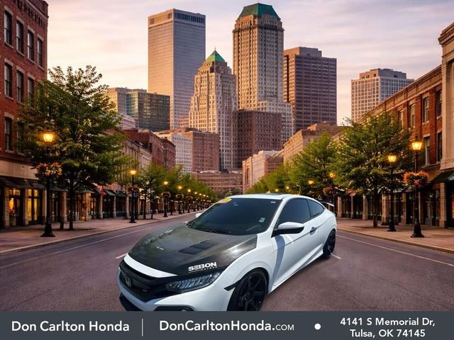 Used 2020 Platinum White Pearl Honda Si image 3