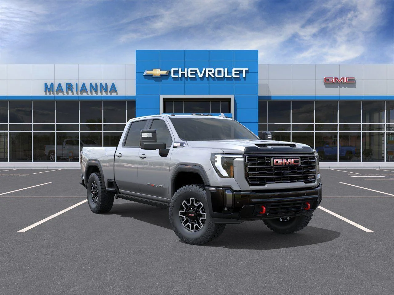 New 2026 Sterling Metallic GMC AT4X image 1