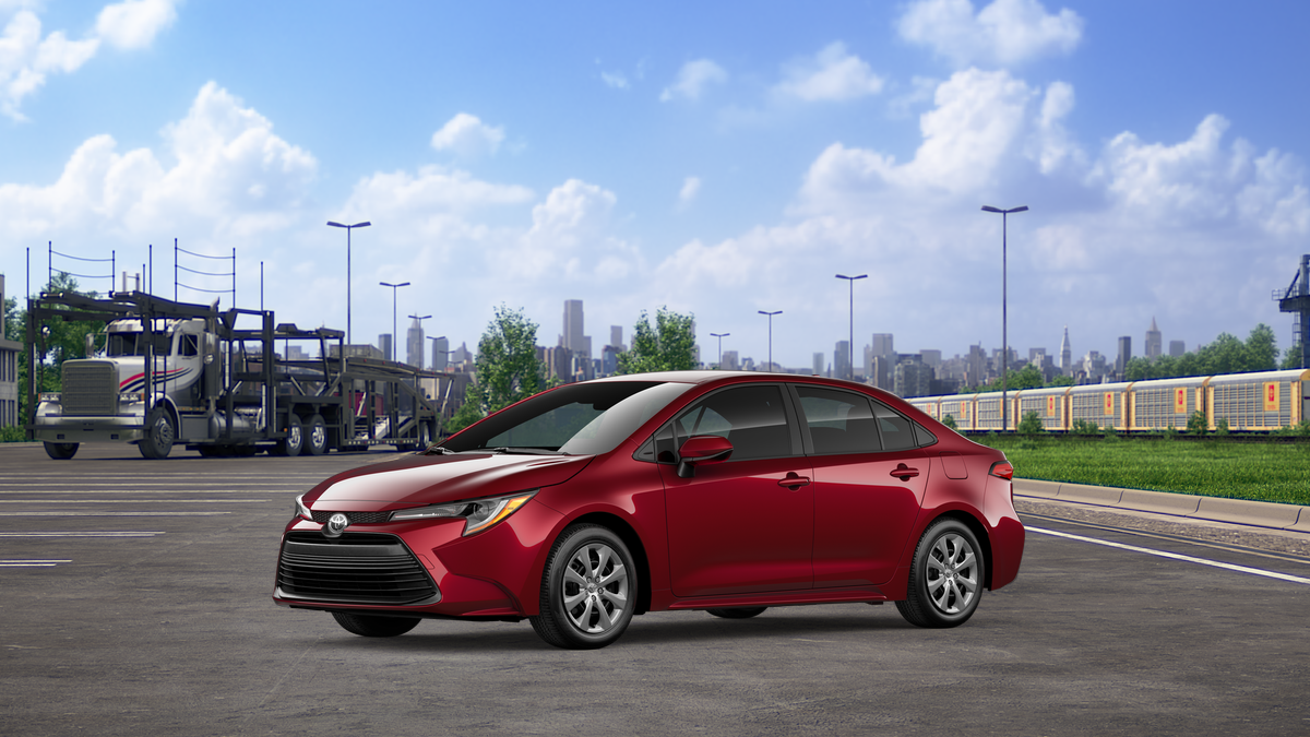 New 2026 Ruby Flare Pearl Toyota LE image 54