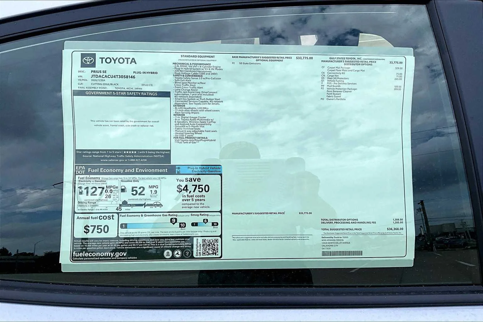 2026 Toyota Prius Plug-in Hybrid SE - Photo 19
