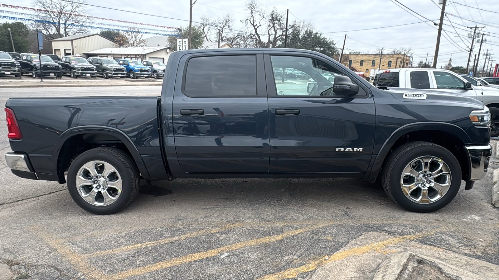 New 2026 Forged Blue Metallic Exterior Paint RAM Lone Star image 4
