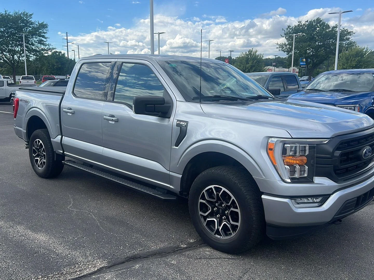 Used 2023 Ford F-150 XLT with VIN 1FTEW1EP7PFA98497 for sale in Winona, Minnesota