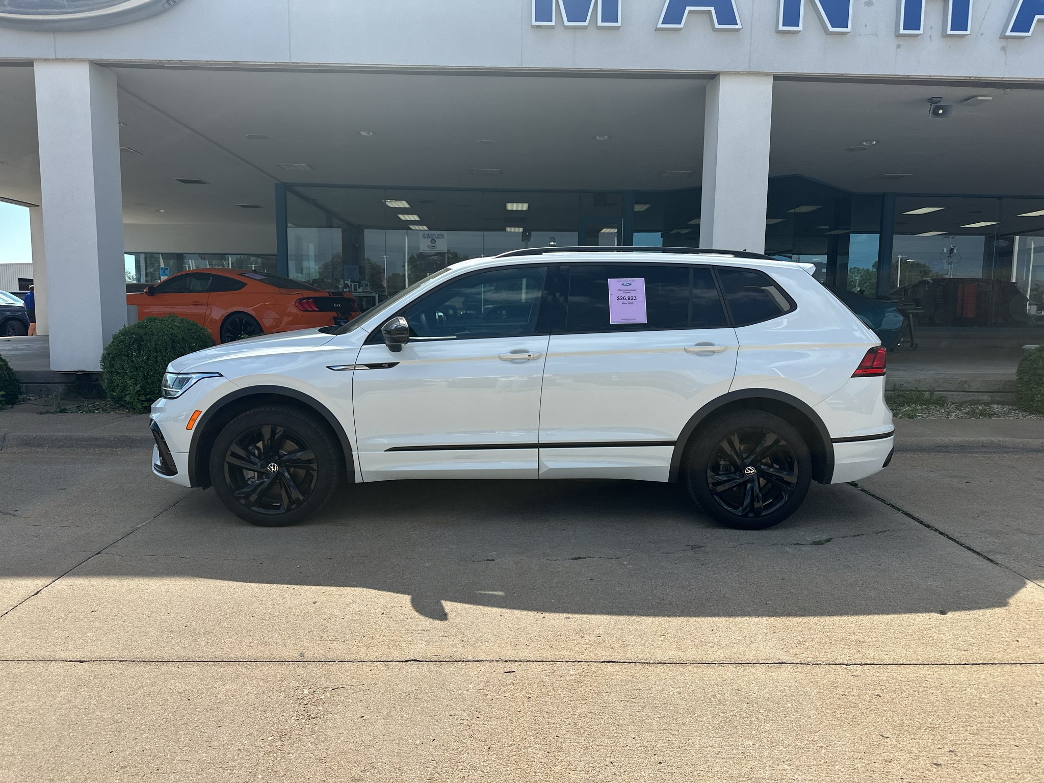 Used 2024 Opal White Pearl Volkswagen SE R-Line Black image 11