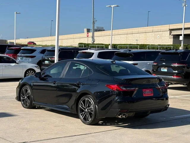 Certified Used 2025 MIDNIGHT BLACK METALLIC Toyota XSE image 6