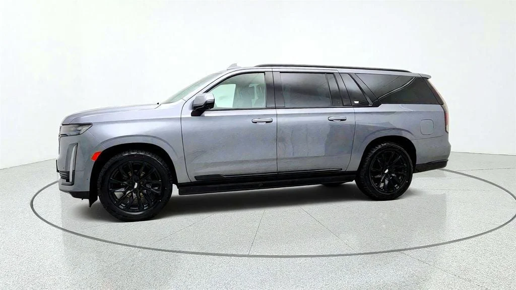 Used 2021 Satin Steel Metallic Cadillac 4WD 4dr Sport Platinum w/ Super Cruise & Night Vision image 8