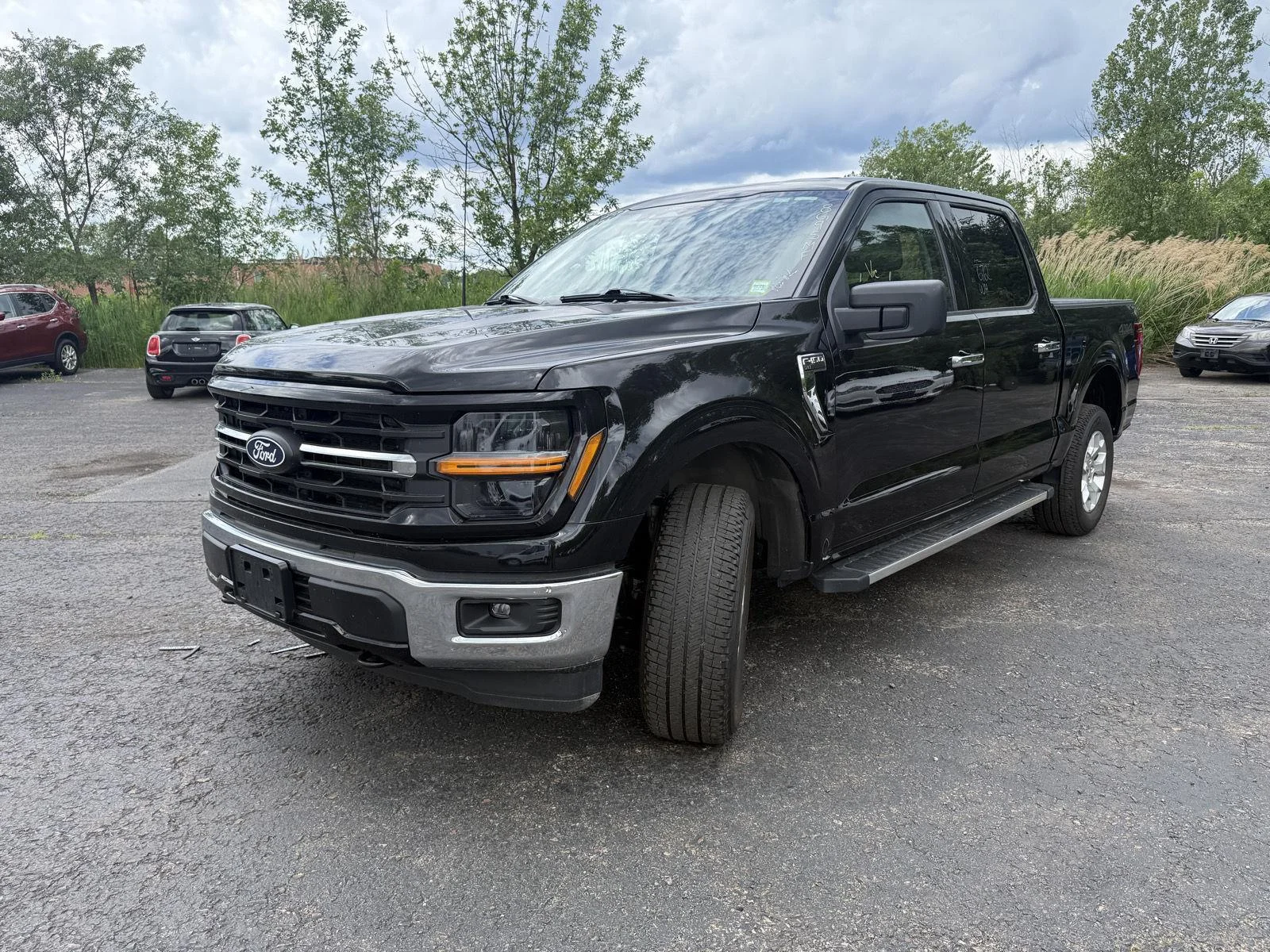 Used 2025 Agate Black Ford XLT image 2