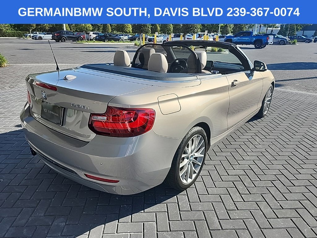 Used 2016 Moonlight Silver Metallic BMW 228i image 6