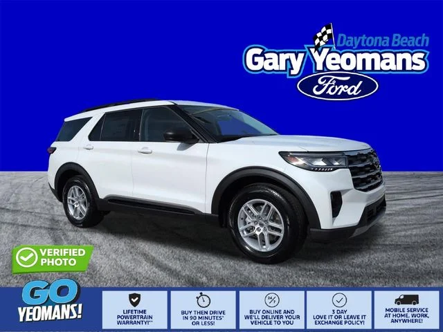 New 2026 Star White Metallic Tri-Coat Ford Active image 1