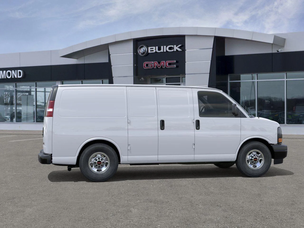 New 2026 Summit White GMC Work Van image 5