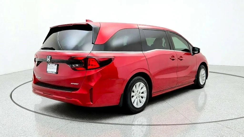 Used 2025 Radiant Red Metallic II Honda Sport-L Automatic image 5