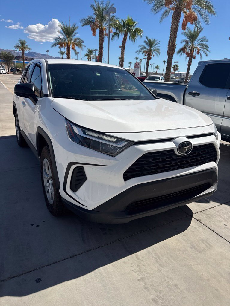 Used 2024 White Toyota LE image 2