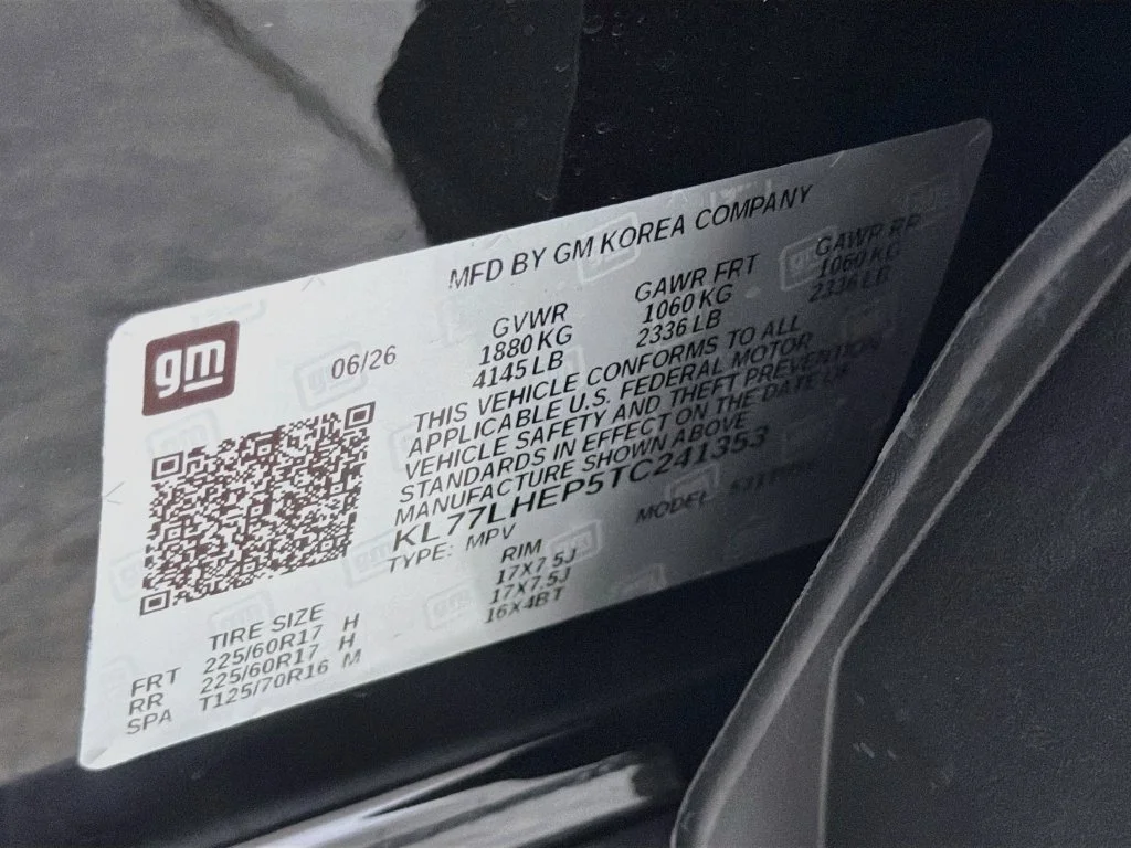 New 2026 Mosaic Black Metallic Chevrolet LT image 27